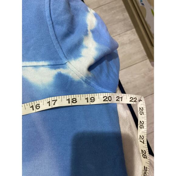 Vineyard Vines Women's Pullover Hoodie Blue Tie Dye Size Small - Picture 7 of 10